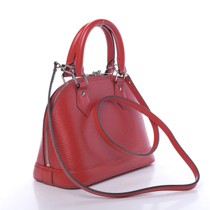 Louis Vuitton Epi Alma Nano Carmine 3 of 14