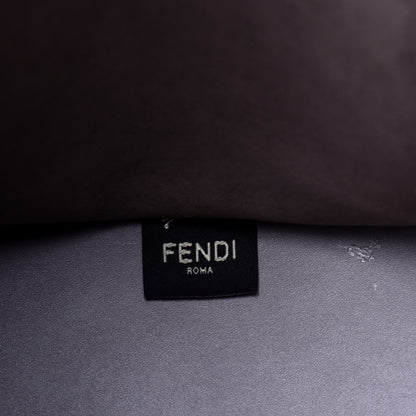 Fendi Vitello King Plexiglass Logo Embossed Large Fendi Sunshine Shopper Tote Moon 6 of 9
