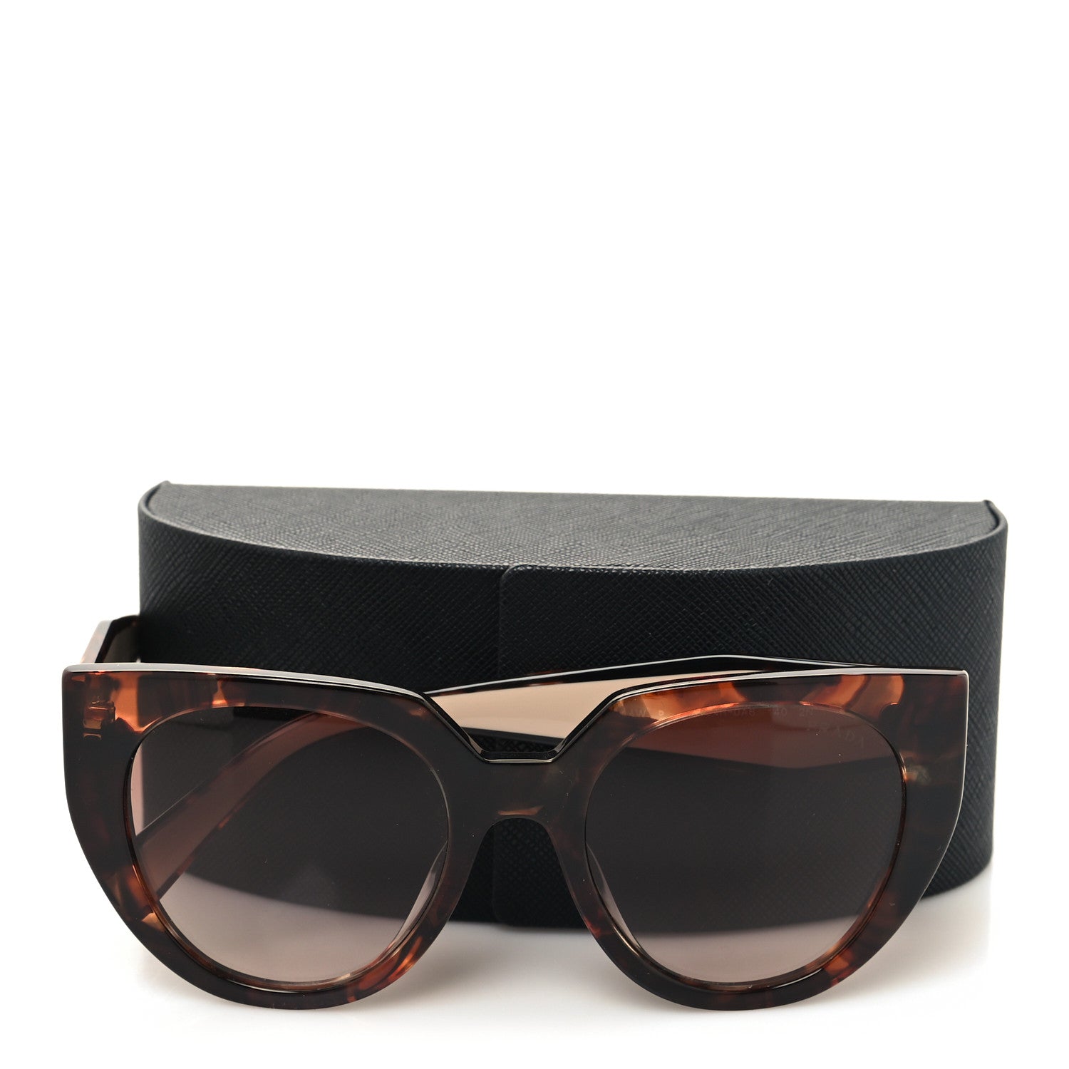 Prada Acetate Sunglasses SPR 14W Tortoise Pink 7 of 7