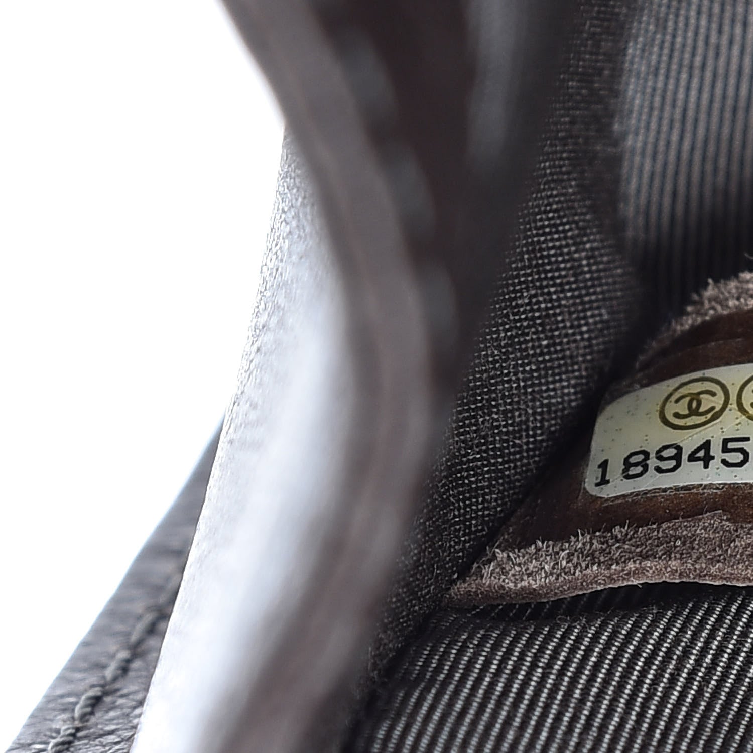 Chanel Metallic Calfskin Quilted Medium Boy Flap Dark Silver 10 of 11