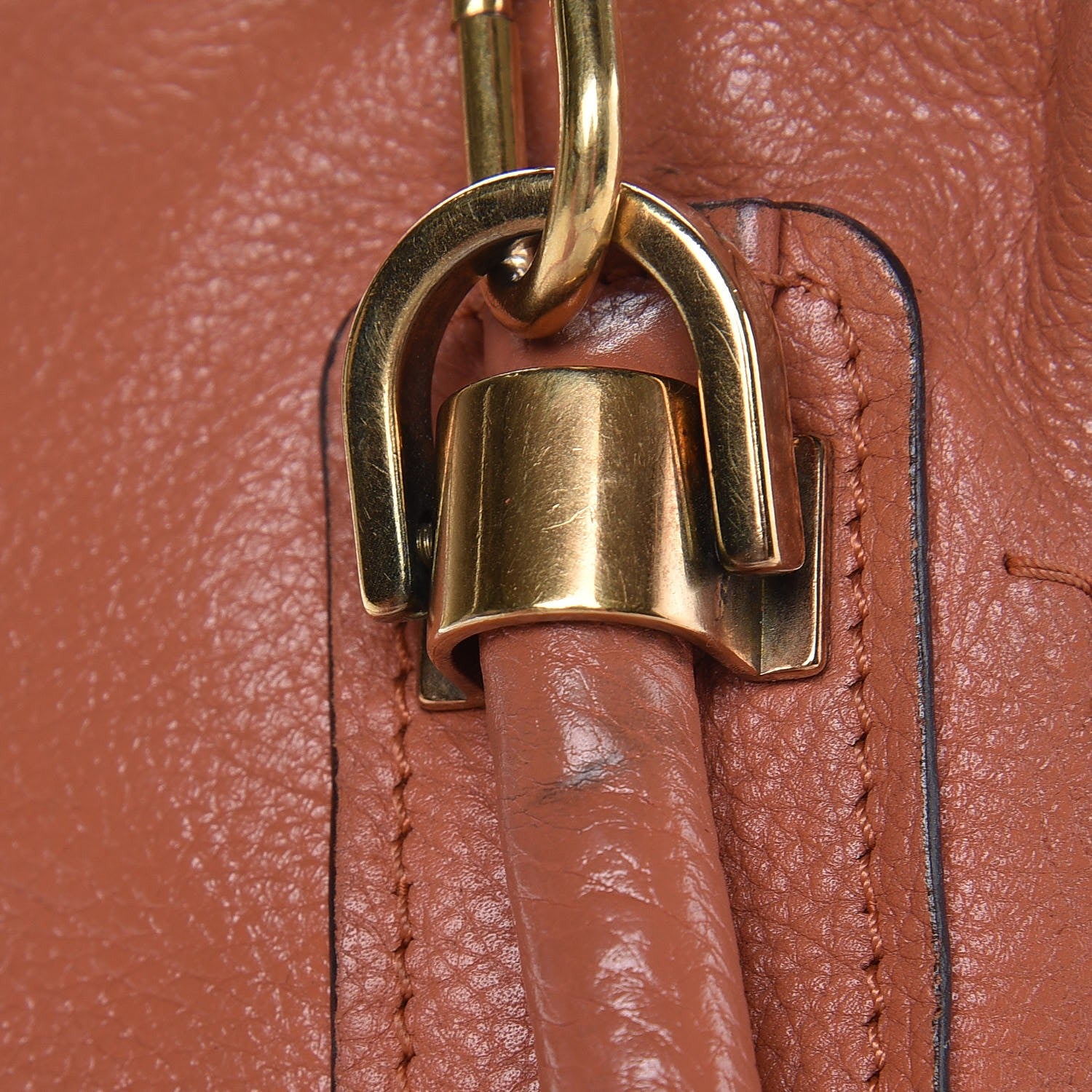 Chloe Calfskin Small Paraty Suntan 16 of 20