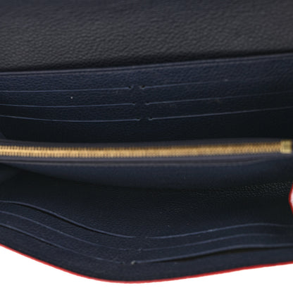 Louis Vuitton Empreinte Sarah Wallet NM Marine Rouge 5 of 13