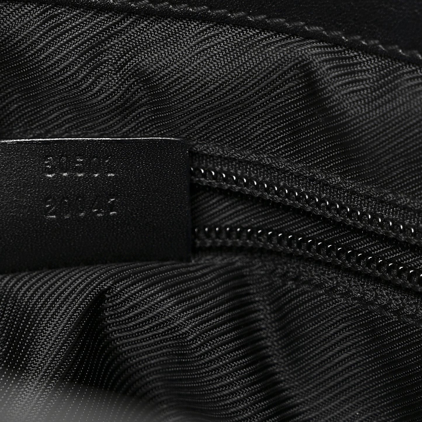 Monogram Drawstring Tote Black