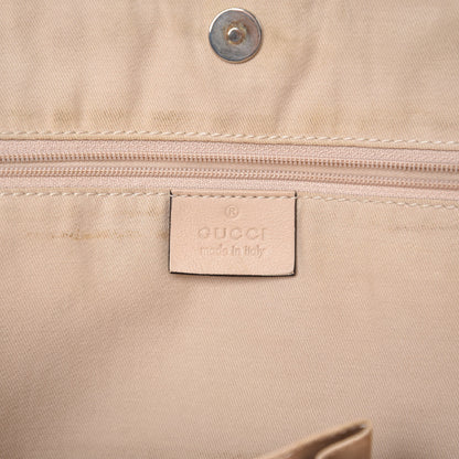 Gucci Monogram Medium New Britt Tote Beige 6 of 27