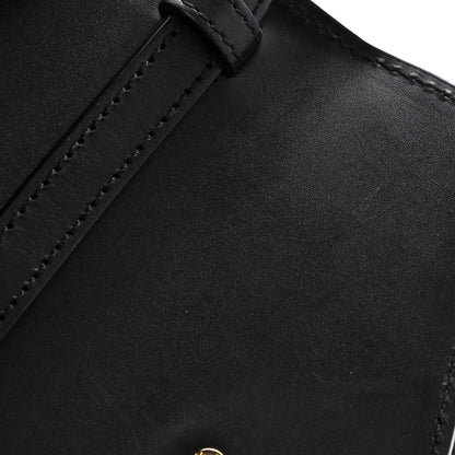 Gucci Calfskin Mini Sylvie Top Handle Bag Black 12 of 14