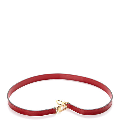 Louis Vuitton Patent 23mm Shoulder Strap Cherry 5 of 5