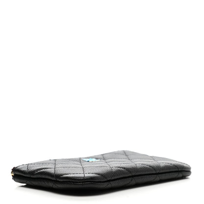 Chanel Caviar Quilted Small Pouch Black 4 of 8