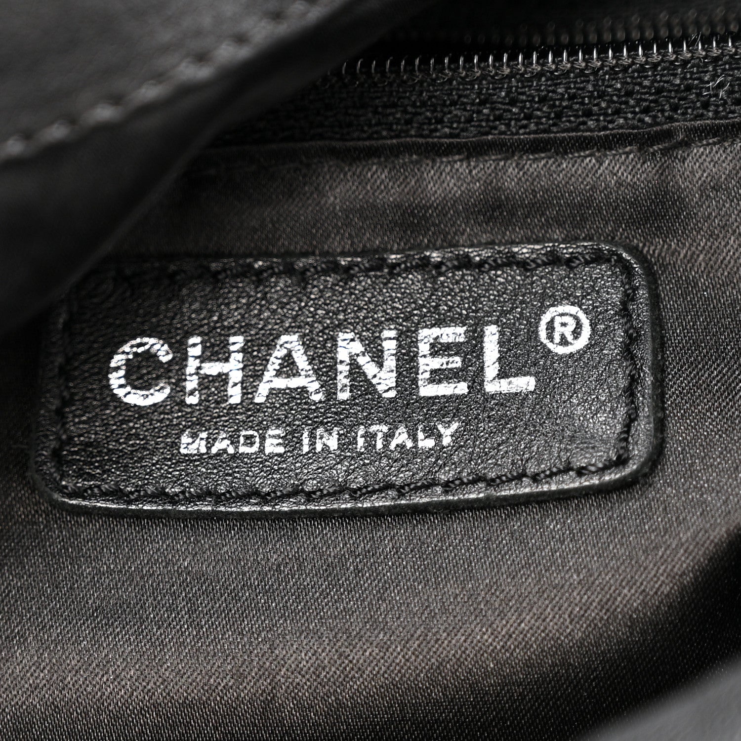 Chanel Calfskin Baby Coco Cabas Black Black 7 of 15