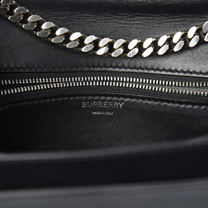 Burberry Calfskin Montage Print Small TB Bag Black 5 of 16
