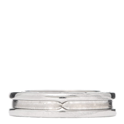 Bulgari 18K White Gold B.Zero1 One-Band Ring 48 4.5 1 of 5