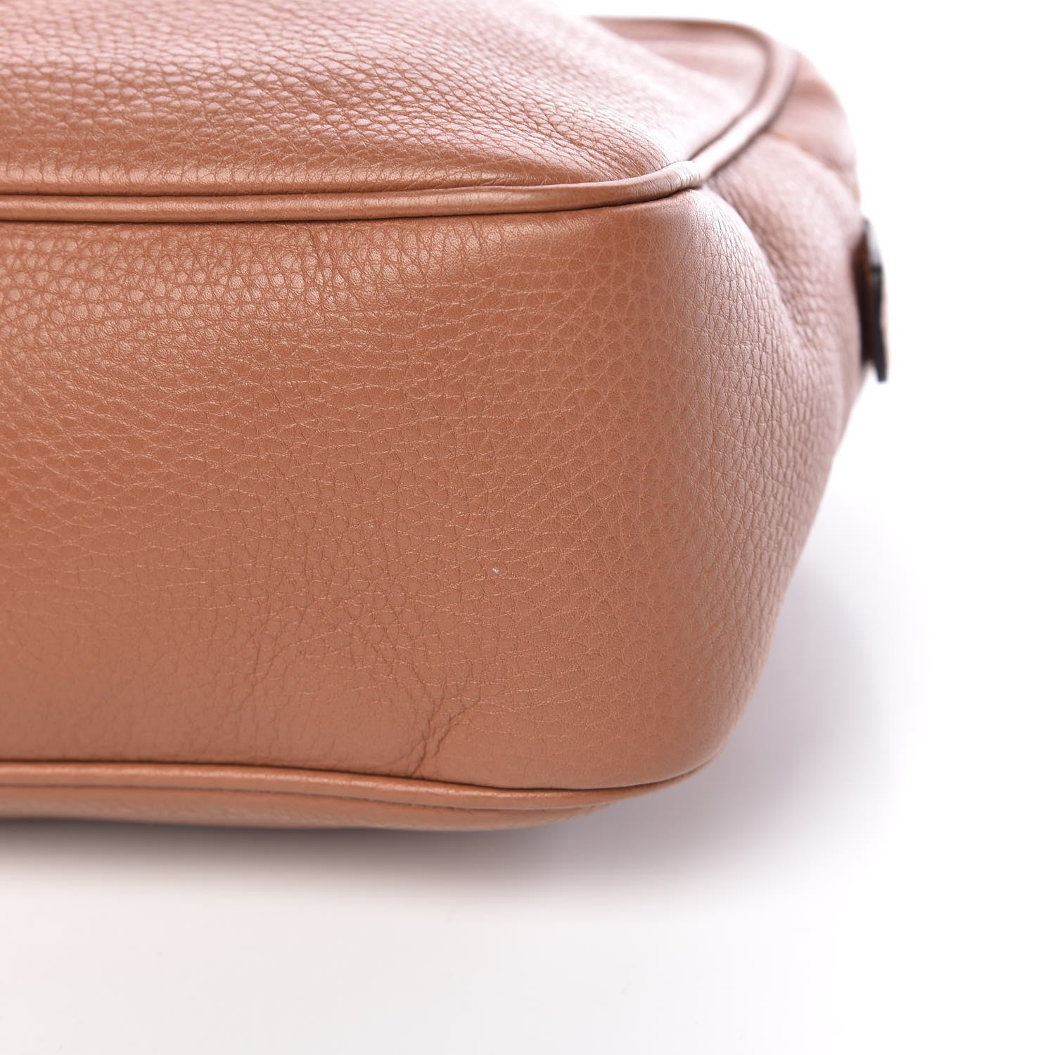 Gucci Pebbled Calfskin Small Soho Bowler Dusty Blush 11 of 11