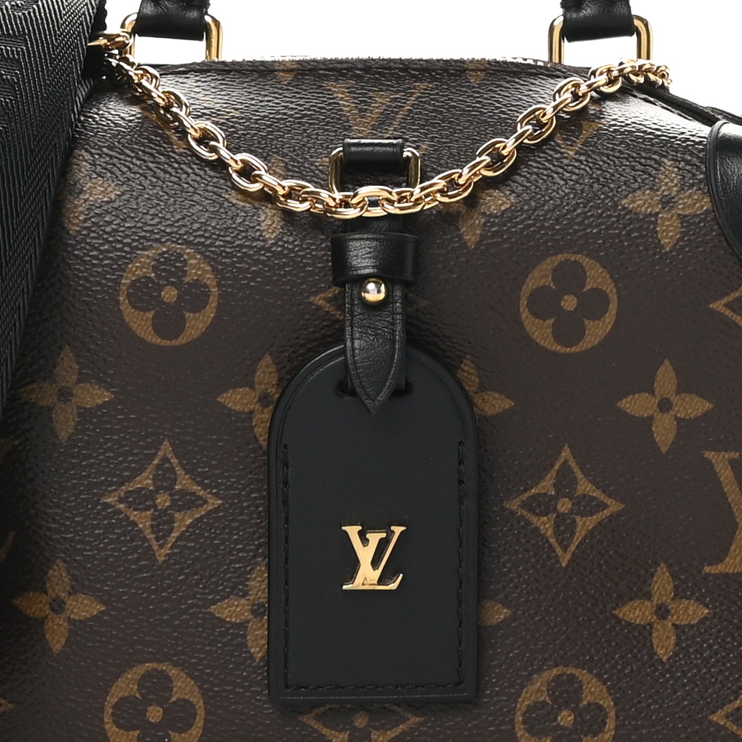 Louis Vuitton Monogram Petite Malle Souple Black 7 of 9