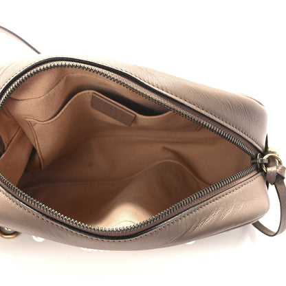 Gucci Calfskin Matelasse Studded Small Pearly GG Marmont Chain Shoulder Bag Porcelain Rose 5 of 12