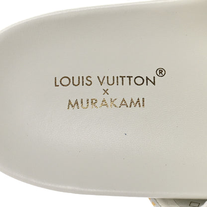 Louis Vuitton LV X TM Monogram Multicolor Bom Dia Comfort Mule Sandals 39.5 White 6 of 9