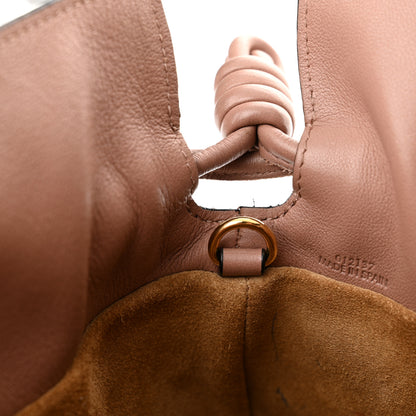 Loewe Calfskin Mini Flamenco Knot Clutch Pink 14 of 16