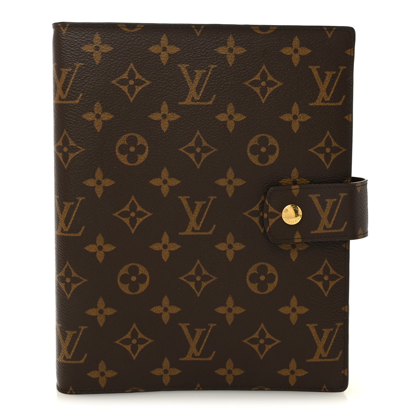 Monogram Large Ring Agenda Cover