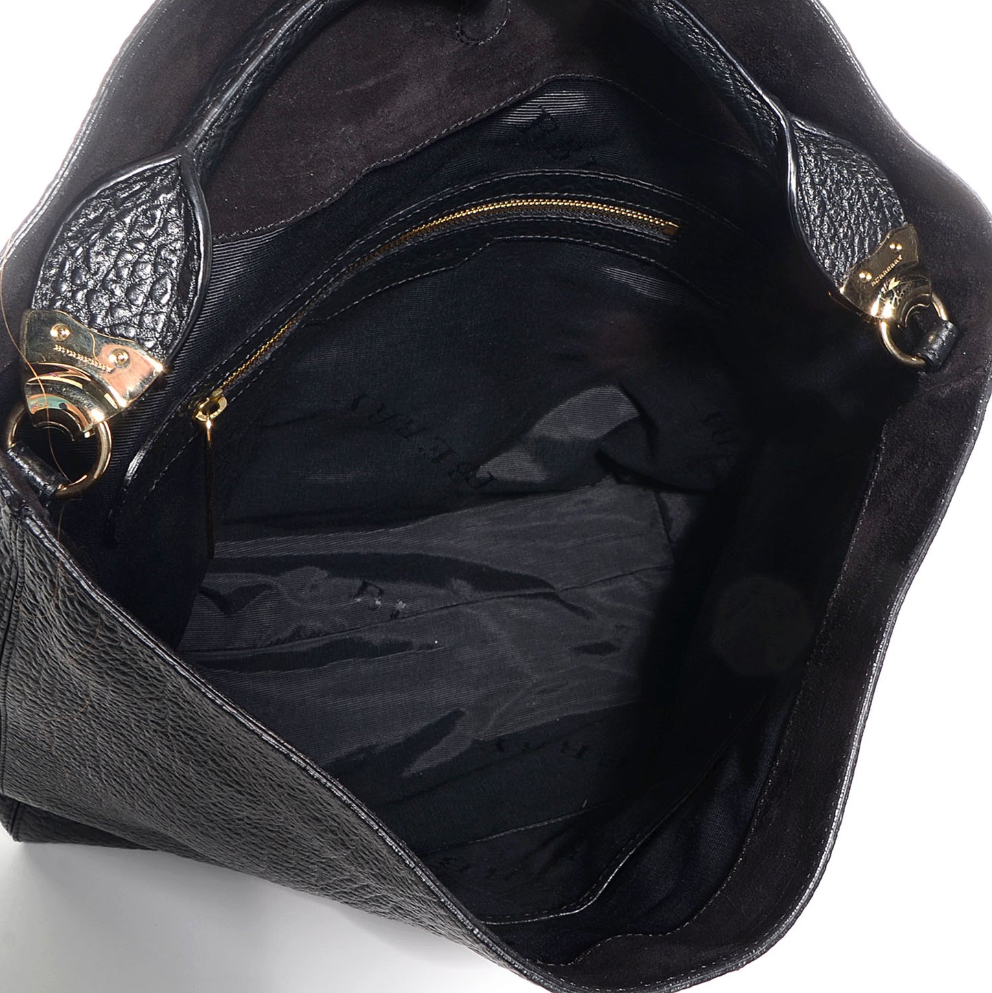 Signature Grain Medium Lindburn Hobo Black