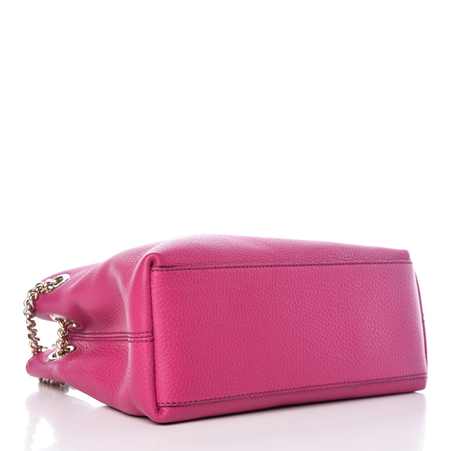 Cellarius Calfskin Small Soho Chain Shoulder Bag Bright Bouganville