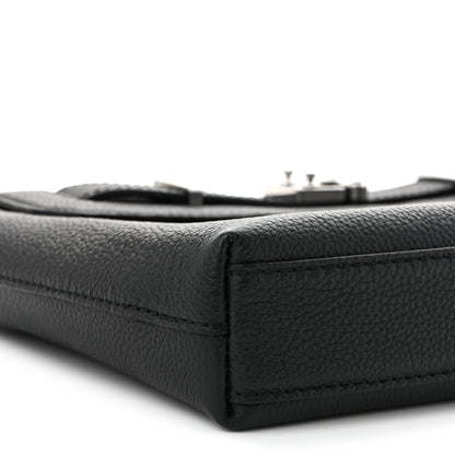 Louis Vuitton Cuir Millesime Georges Pouch Black 8 of 9