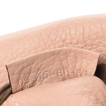 Chloe Calfskin Mini Marcie Round Crossbody Bag Blush Nude 8 of 11