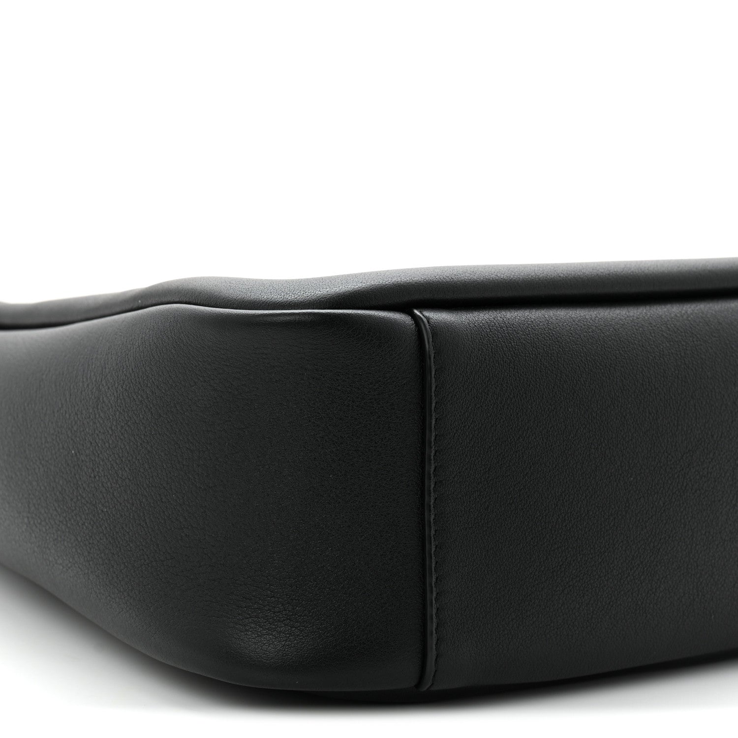 Saint Laurent Grained Calfskin Small Le 5 A 7 Soft Hobo Black 9 of 12