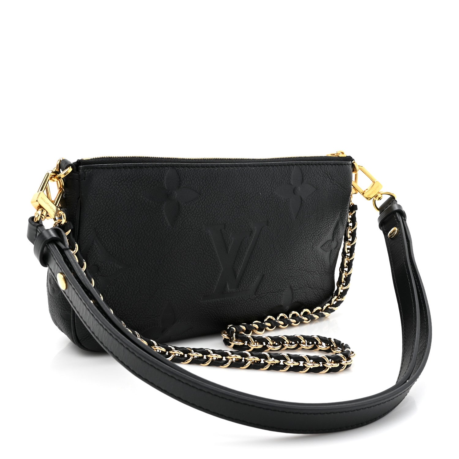 Louis Vuitton Empreinte Monogram Giant Multi Pochette Accessories Black 2 of 14