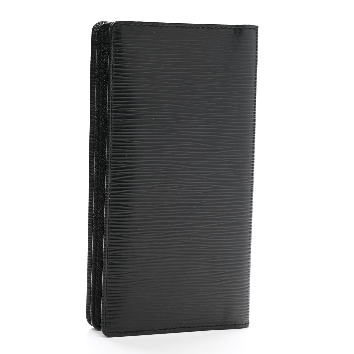 Epi Porte Valeurs Checkbook Wallet Black