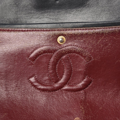 Chanel Lambskin Quilted Medium Double Flap Black 11 of 27