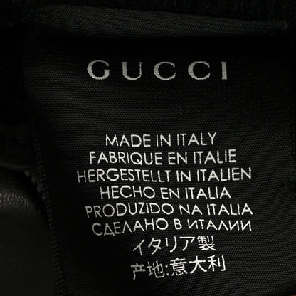 Gucci Lambskin Matelasse Marmont Gloves L Black 4 of 4