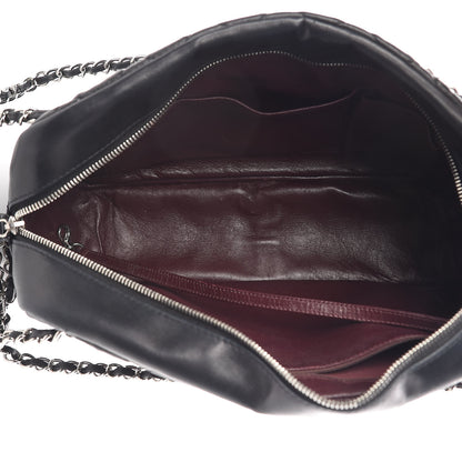 Chanel Lambskin Quilted Large Camera Case Black 5 of 17