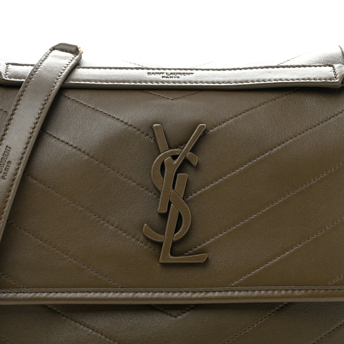 Lambskin Matelasse Monogram Medium Niki Chain Satchel Seawood