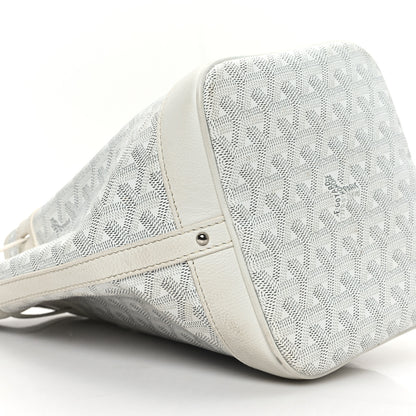 Goyard Goyardine Petit Flot Bucket Bag PM White 8 of 10