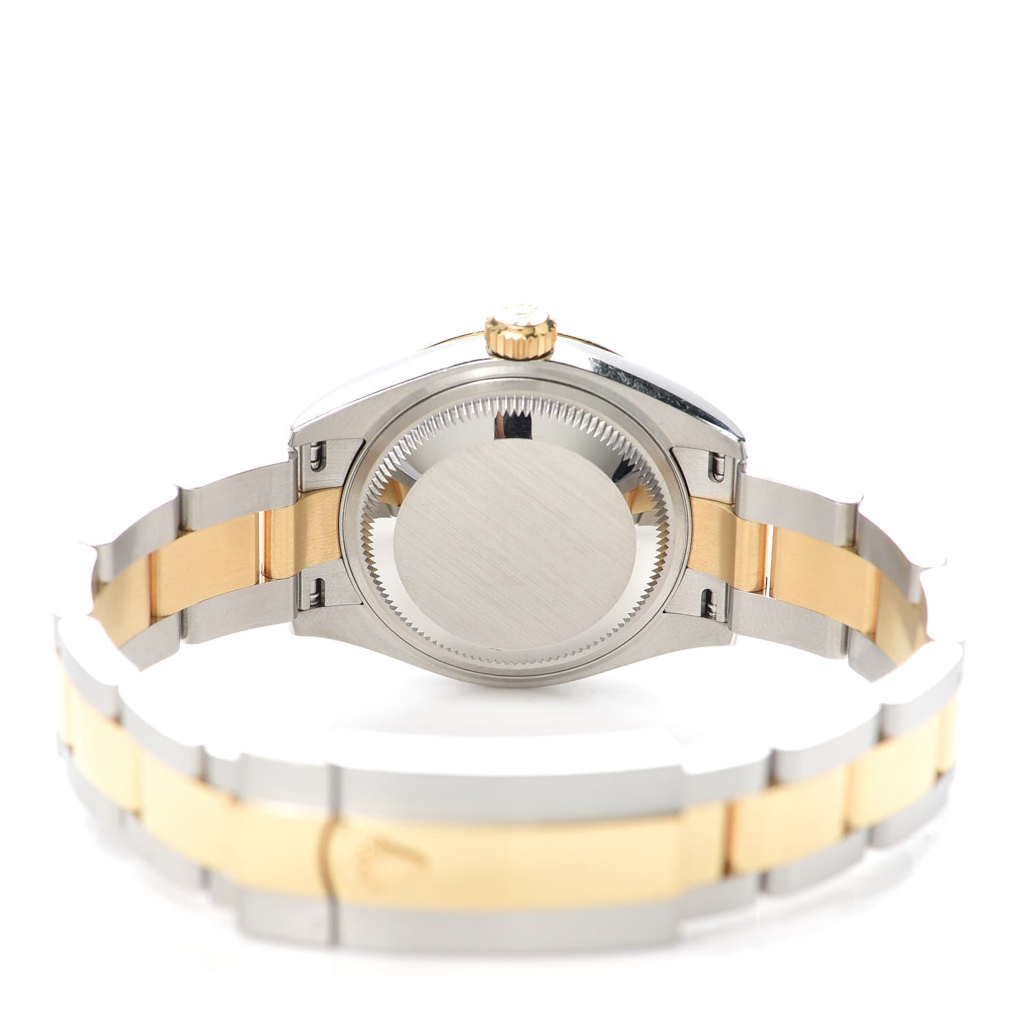Rolex Stainless Steel 18K Yellow Gold 28mm Oyster Perpetual Datejust Watch Champagne Roman 279163 3 of 6