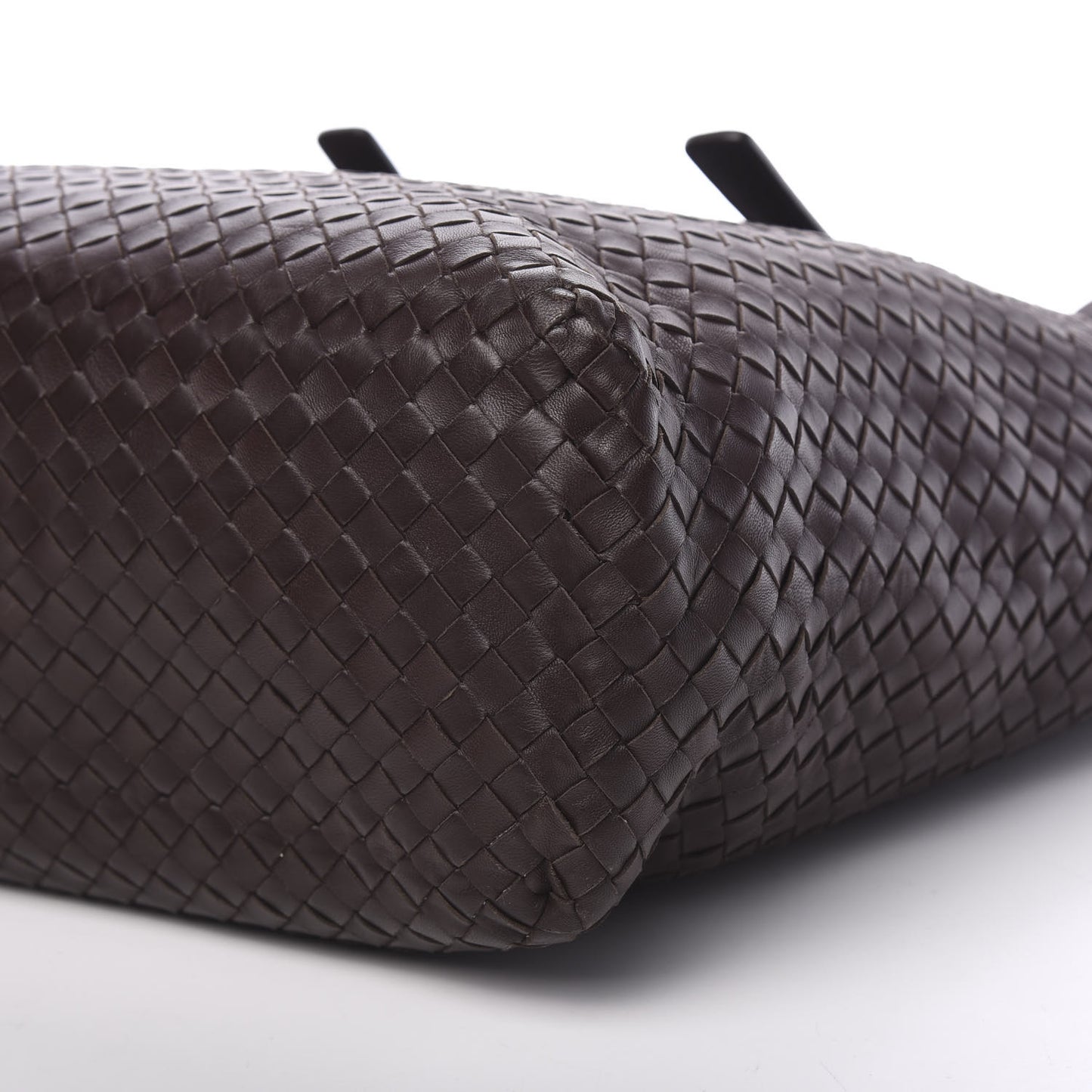 Nappa Intrecciato Large Tote Coffee