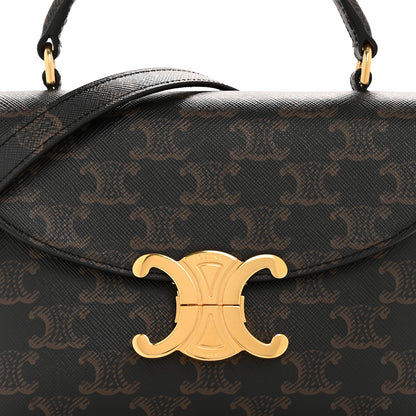 Celine Triomphe Canvas Teen Nino Tan 9 of 14