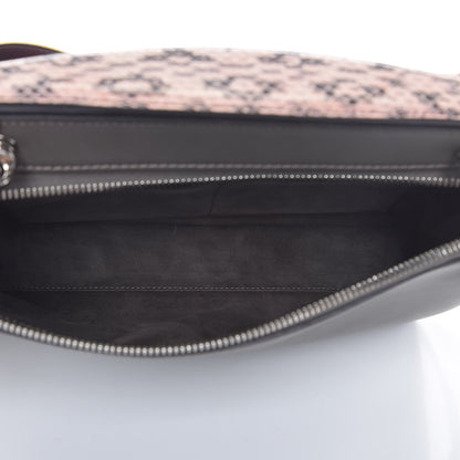 Fendi Vitello Baltico Dolce Elaphe DotCom Satchel Carbone Ramar Multicolor 7 of 9