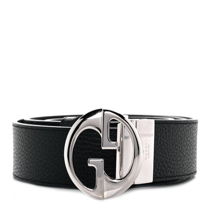 Gucci Calfskin 1973 Reversible Belt 100 40 Black Brown 1 of 4