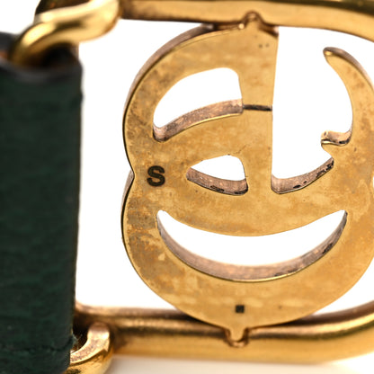 Gucci Calfskin Marmont Double G Bracelet Green 7 of 8
