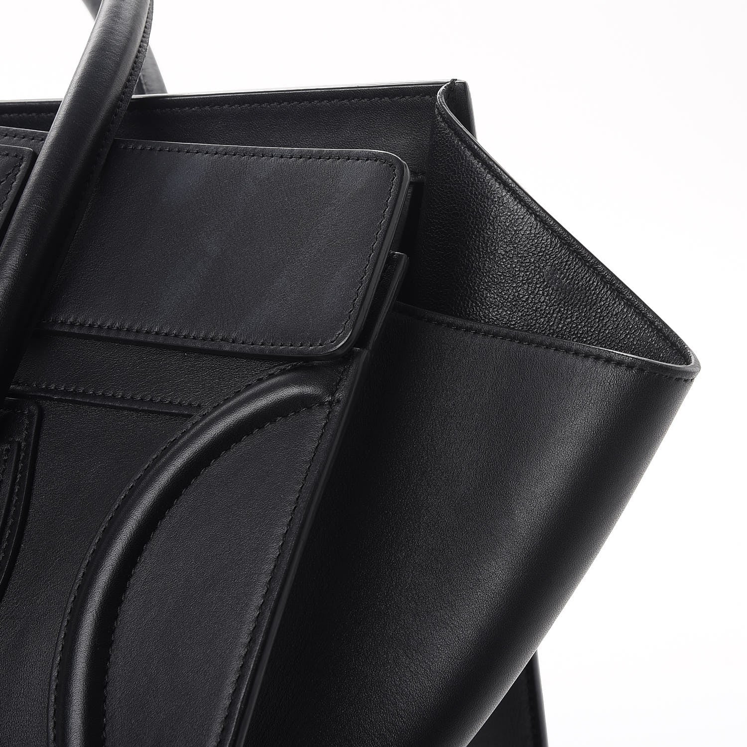 Celine Smooth Calfskin Mini Luggage Black 14 of 17