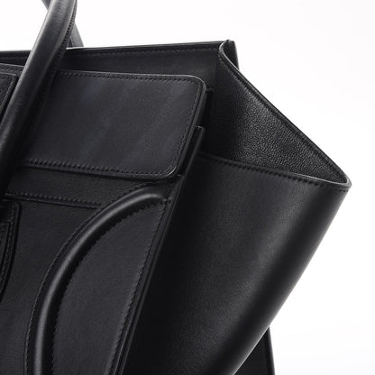 Celine Smooth Calfskin Mini Luggage Black 14 of 17