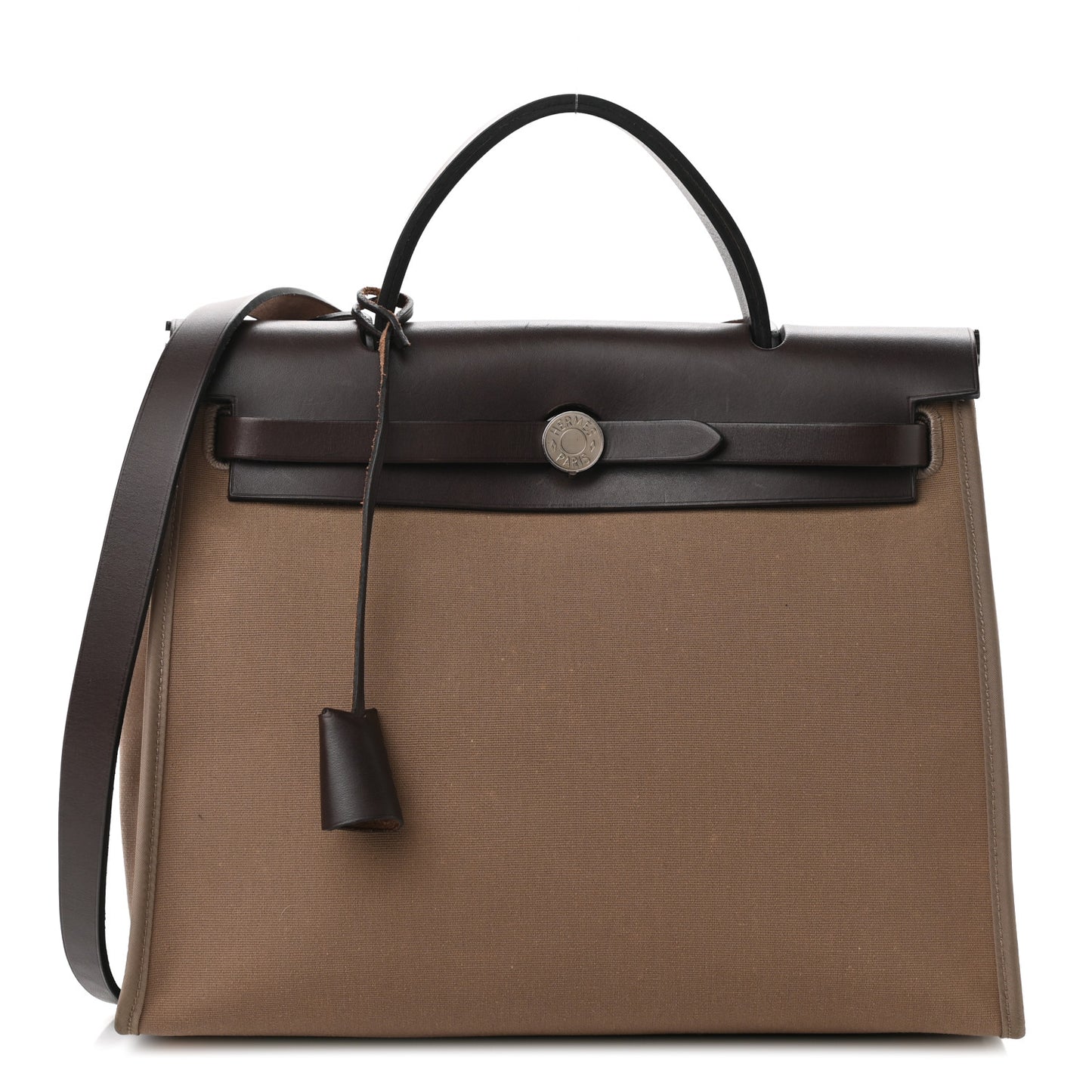 Vache Hunter Toile Herbag Zip 31 PM Etoupe Ebene