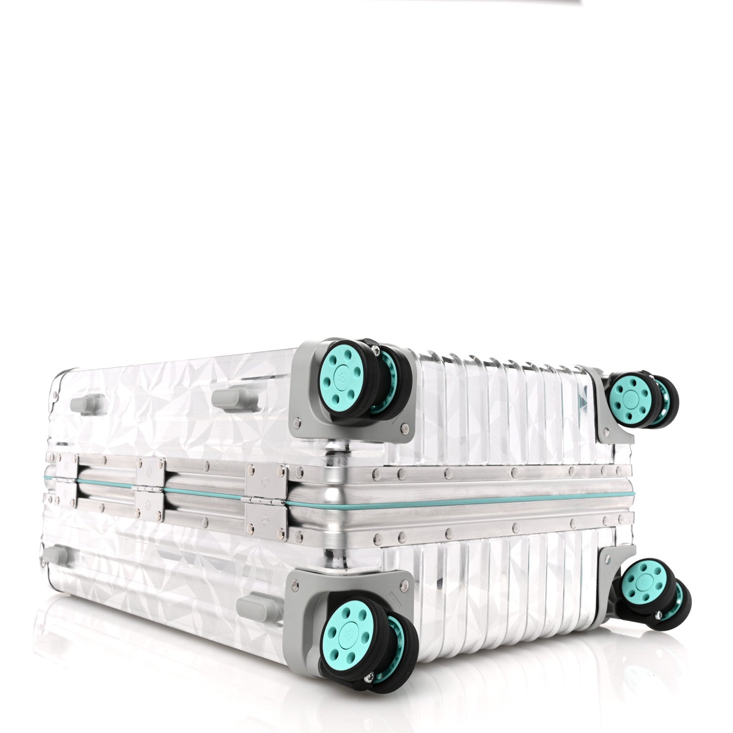 Rimowa X TIFFANY Aluminum Classic Cabin Luggage Silver 3 of 8