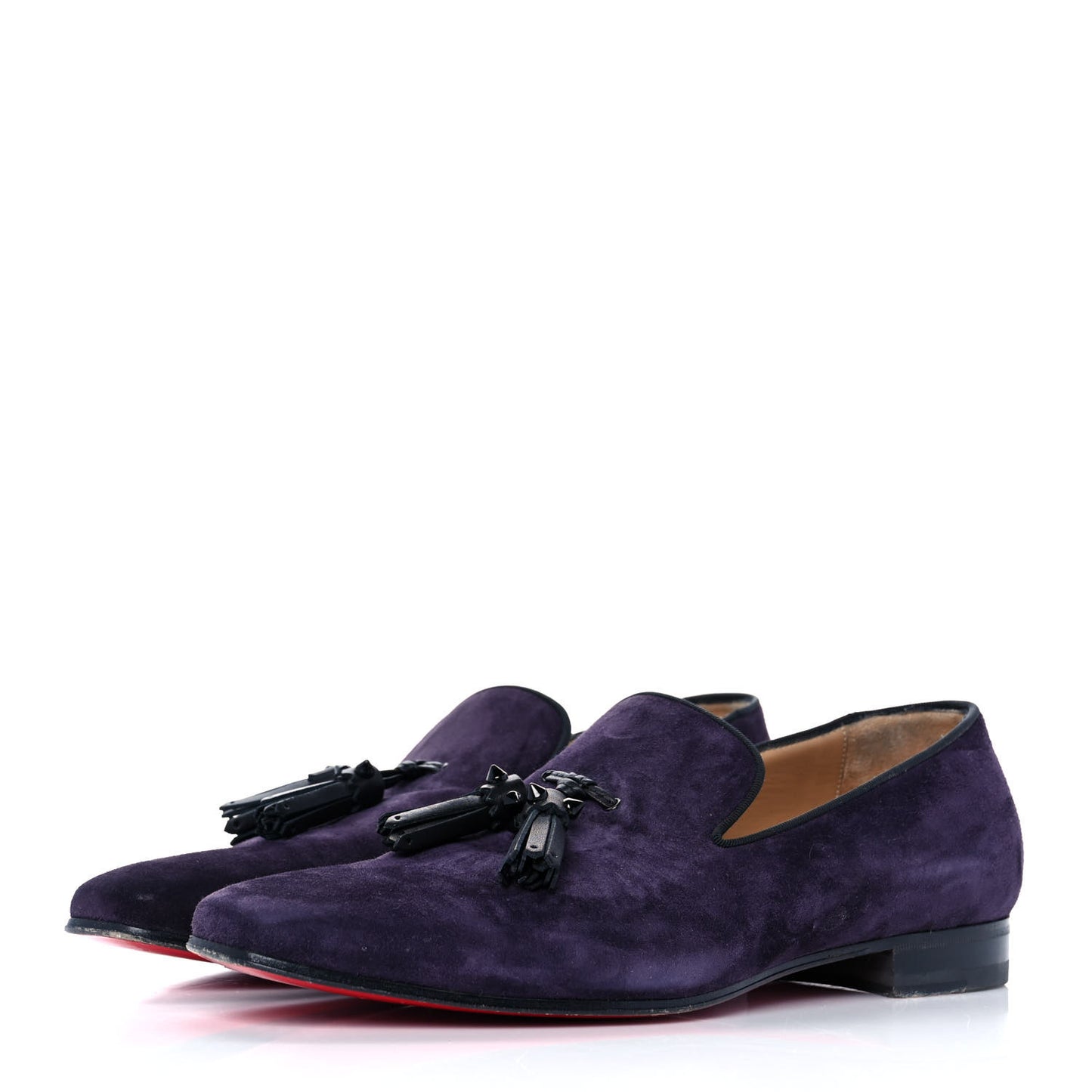 Velvet Mens Dada Flat Loafers 41 Purple