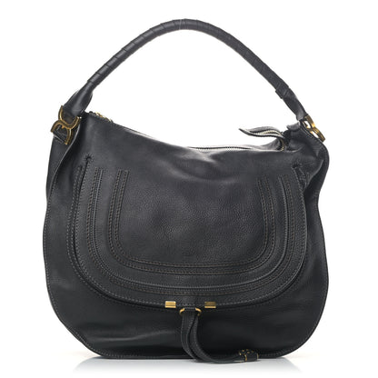 Chloe Calfskin Large Marcie Hobo Black 1 of 4