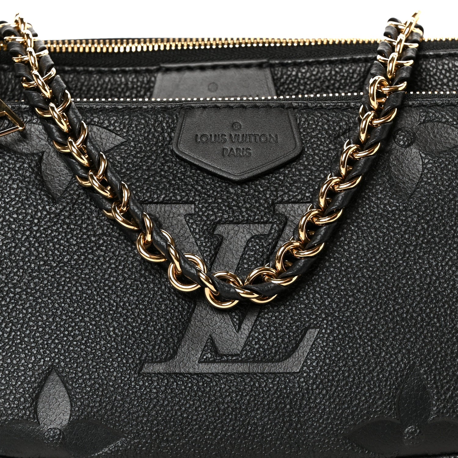 Louis Vuitton Empreinte Monogram Giant Multi Pochette Accessories Black 9 of 12
