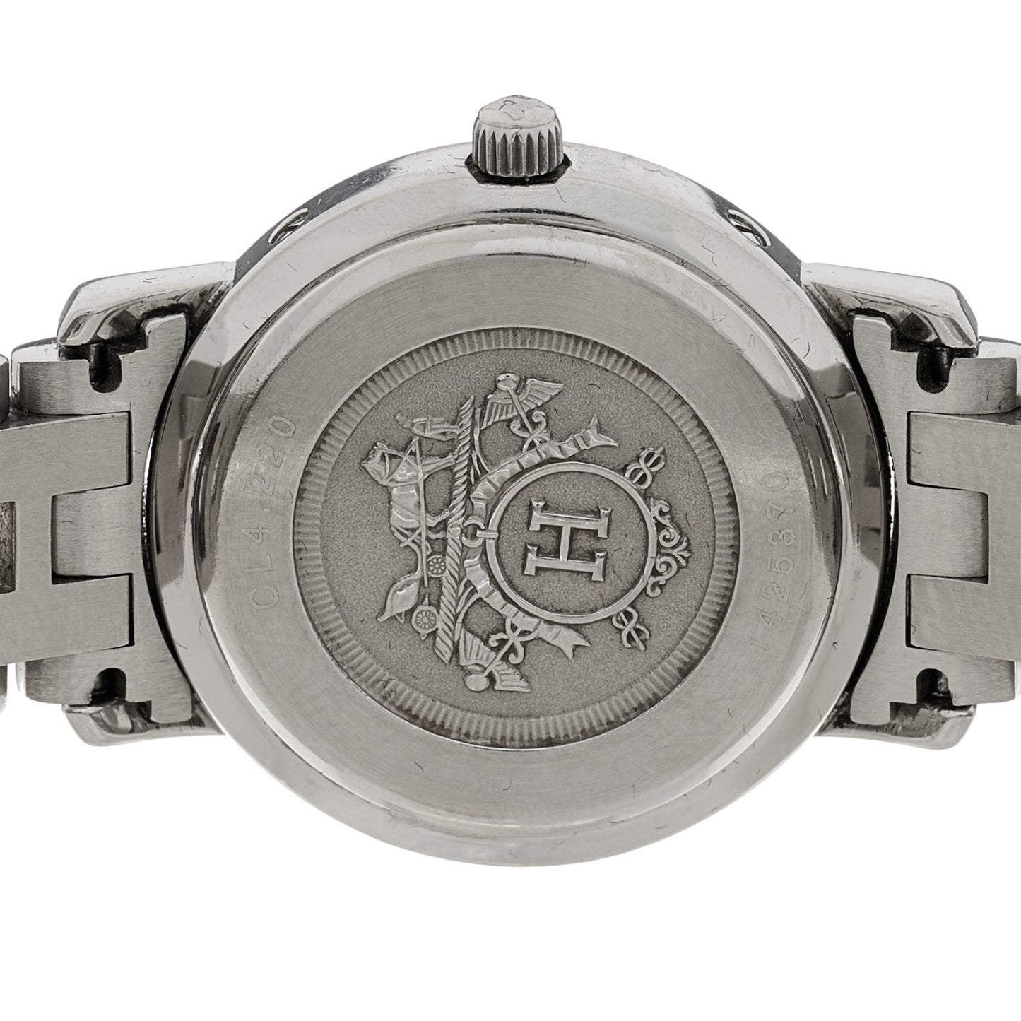 Stainless Steel 24mm Clipper Quartz Watch Gold
