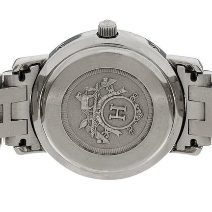 Hermes Stainless Steel 24mm Clipper Quartz Watch Gold 4 of 4