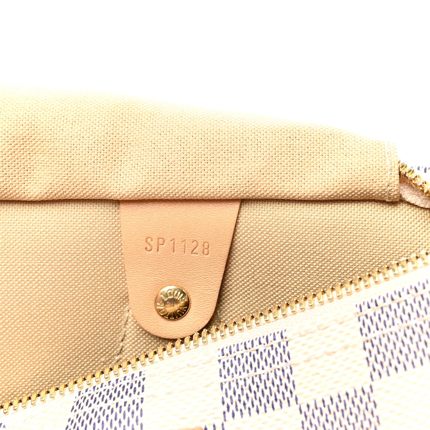 Louis Vuitton Damier Azur Speedy Bandouliere 30 7 of 10
