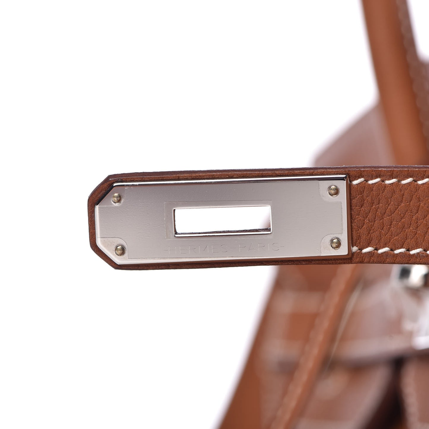 Natural Barenia Faubourg Birkin 35 Fauve