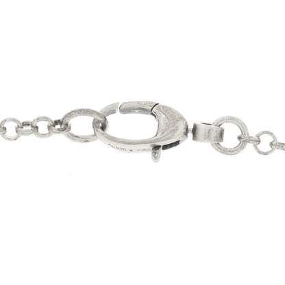 Gucci Sterling Silver Double G Key Pendant Necklace 4 of 5